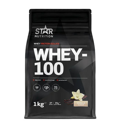 Whey‑100 Myseprotein, 1 kg