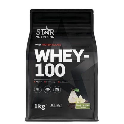 Whey‑100 Myseprotein, 1 kg