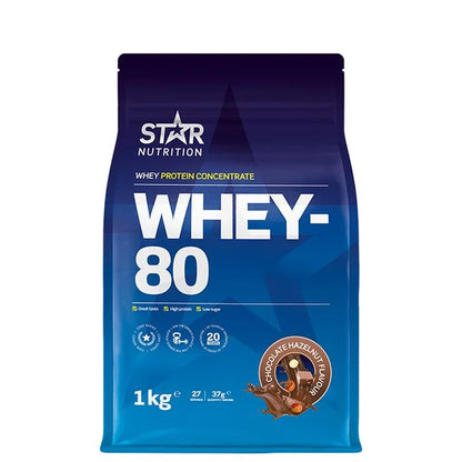 Whey-80 Myseprotein, 1 kg