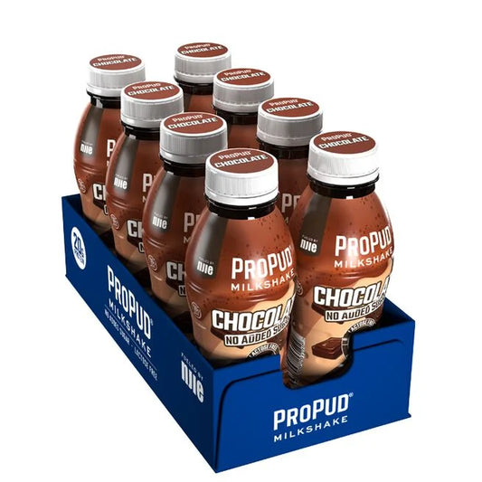 8 x ProPud Protein Milkshake, 330 ml Chocolate