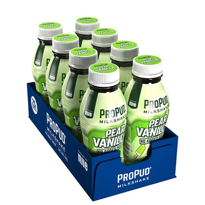8 x ProPud Protein Milkshake, 330 ml Chocolate
