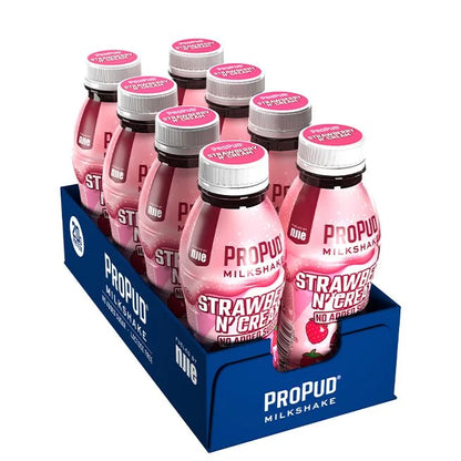 8 x ProPud Protein Milkshake, 330 ml Chocolate