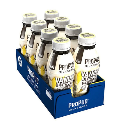 8 x ProPud Protein Milkshake, 330 ml Chocolate