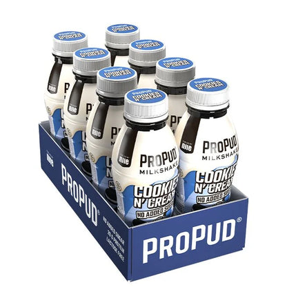 8 x ProPud Protein Milkshake, 330 ml Chocolate