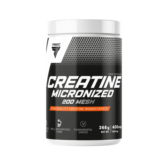 Trec Creatine Micronized 200mesh, 400 caps