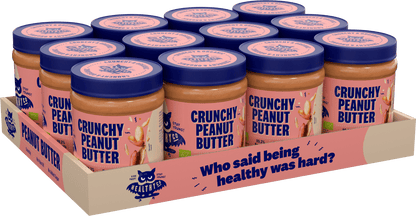 Healthyco Peanutbutter ECO, Crunchy 350gx12stk