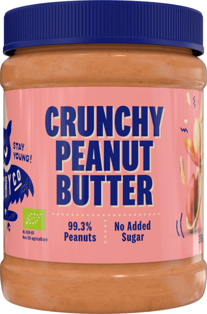 Healthyco Peanutbutter ECO, Crunchy 350gx12stk