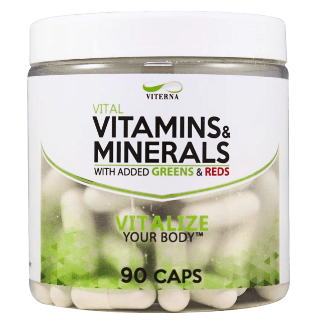 Viterna Multivitamin/Mineral/Greens/Reds, 90 caps