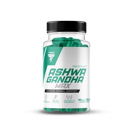 Trec Ashwagandha max, 60 caps