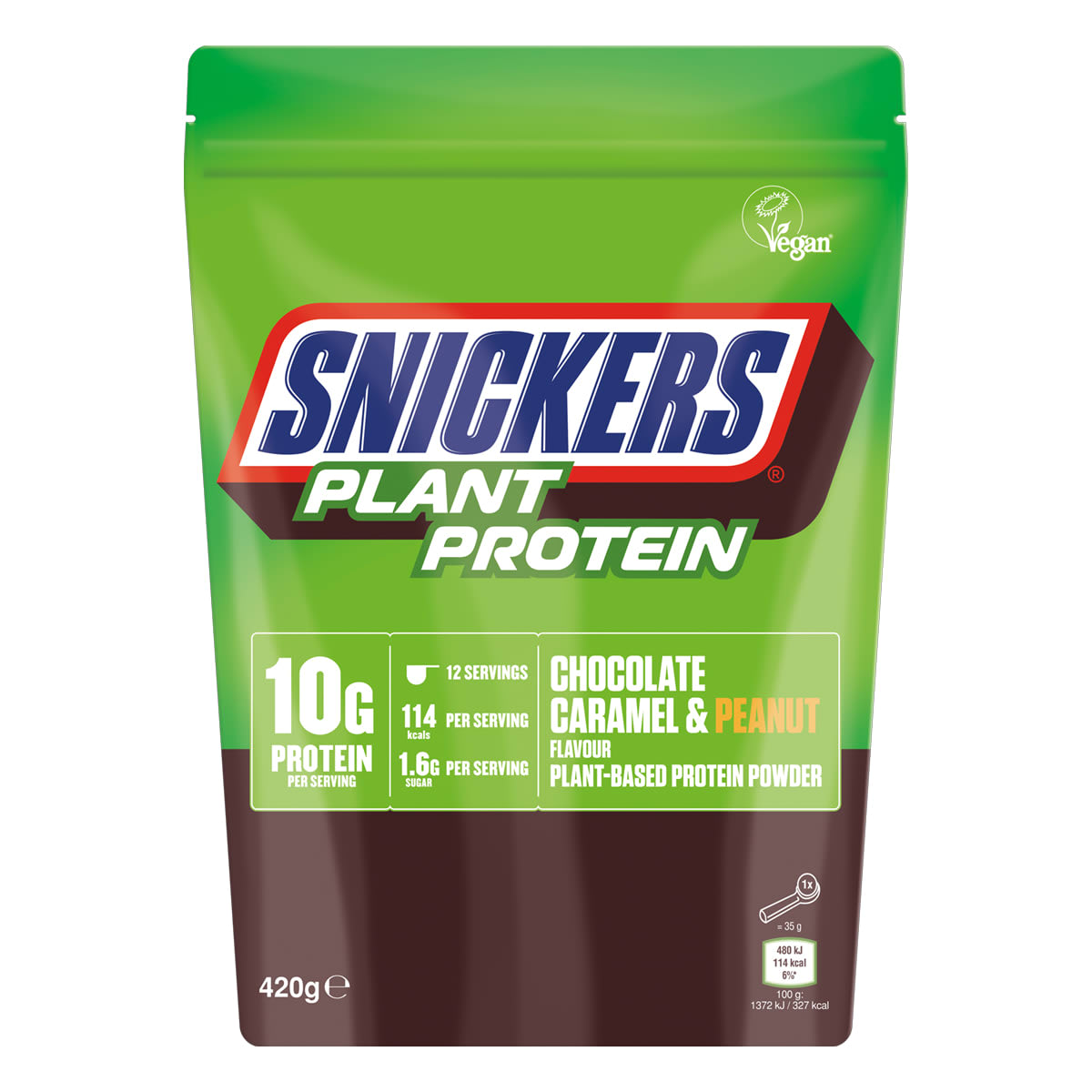 Snickers Plant Protein Pulver