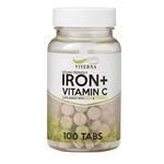 Viterna Vital Iron+Vitamin C, 100 tabs (vegan)
