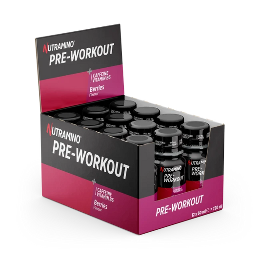 Pre-Workout Shot (PWO), 12 x 60 ml