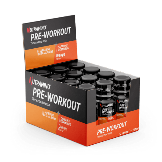 Nutramino Pre-Workout Shot (PWO), 12x60ml