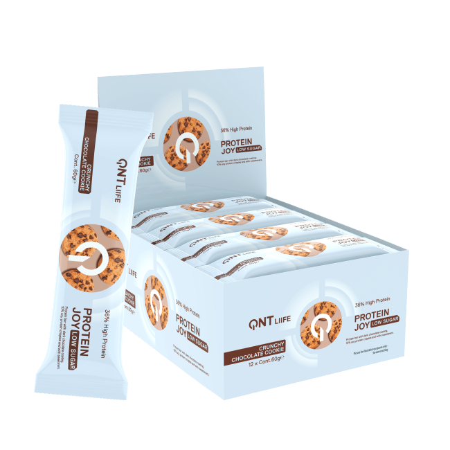 QNT Protein Joy low sugar bar, 12x60g